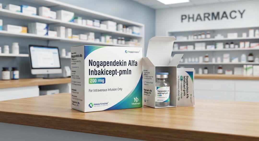 Anktiva nogapendekin alfa inbakicept-pmln vial and box, specialty pharmacy
