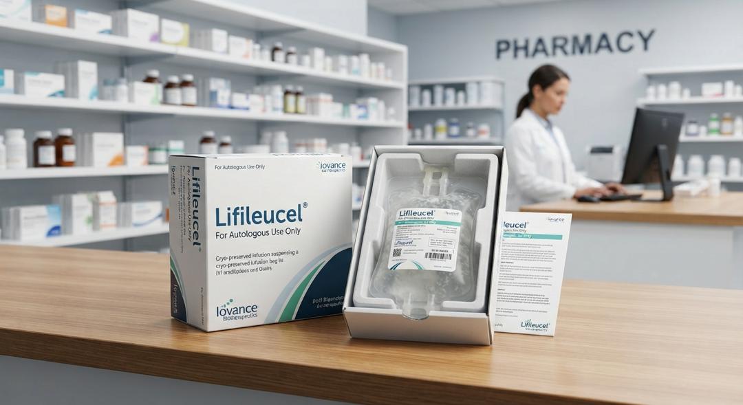 Lifileucel Amtagvi tumor-infiltrating lymphocyte TIL therapy autologous cryo-preserved infusion bag, Iovance Biotherapeutics