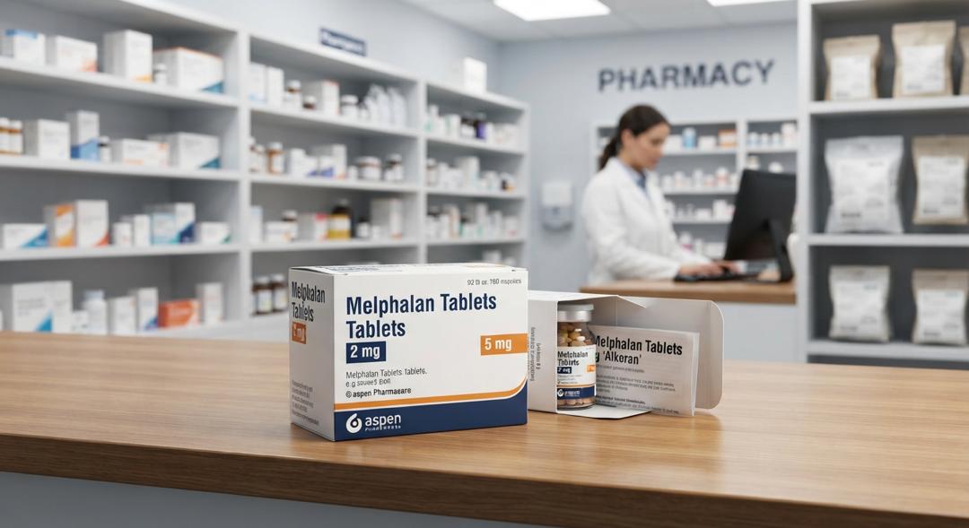 Melphalan Alkeran 2mg tablets, Aspen Pharmacare, alkylating chemotherapy for multiple myeloma