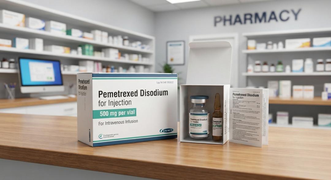 Pemetrexed Disodium for Injection 500mg per vial, generic Alimta, intravenous infusion specialty pharmacy