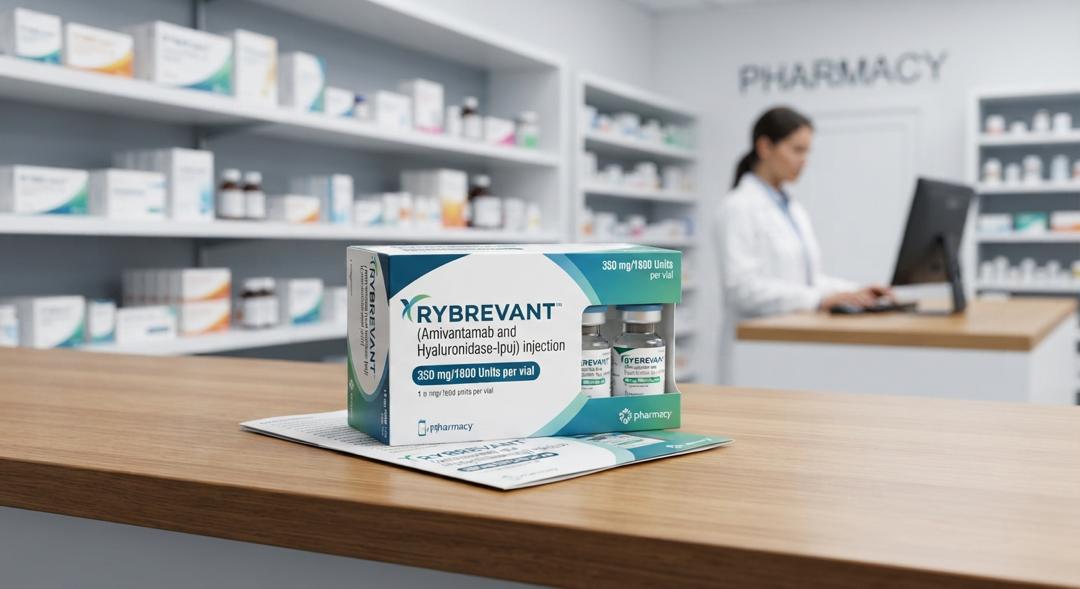 Rybrevant SC amivantamab and hyaluronidase-lpuj subcutaneous injection 350mg/1800 Units per vial, Janssen Oncology